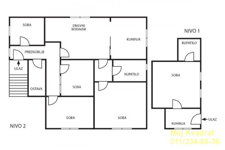 Zemun, Novi grad - Kumanovska, 92m2
