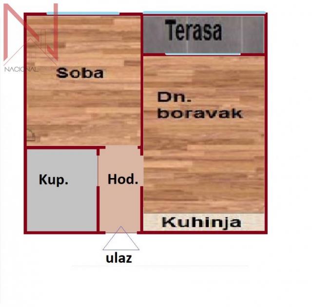 CENTAR 43 m2