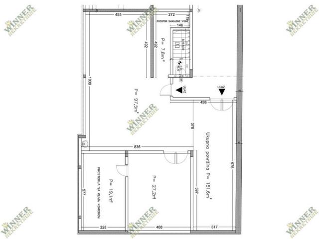 Prodaja Magacinski Prostor 151m² Zemun Uknjizeno ID#1426