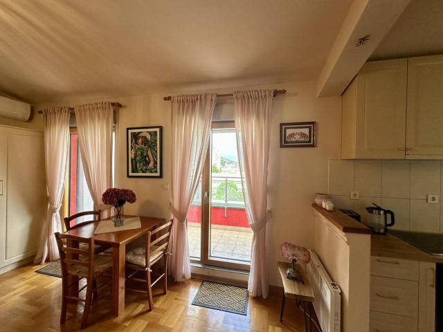 Lijepo namještena garsonjera, 37m2, Preko Morače, Podgorica