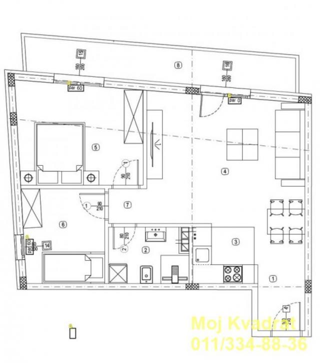 Vrnjačka Banja, centar - Vojvođanska, 63m2