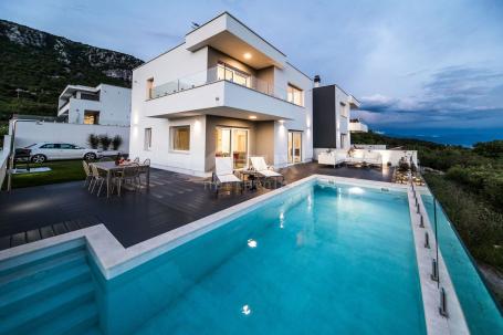 CRIKVENICA, GRIŽANE - Modern villa with a beautiful view in untouched nature