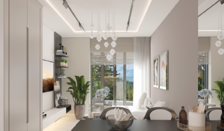 Luxury 1-bedroom apartment in Budva is for sale