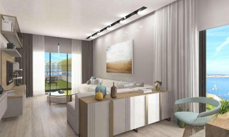 Luxury 1-bedroom apartment in a new construction building in Tivat for sale