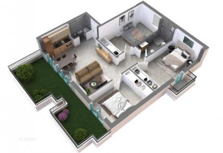 Luxury 3-bedroom apartment in Kotor is for sale