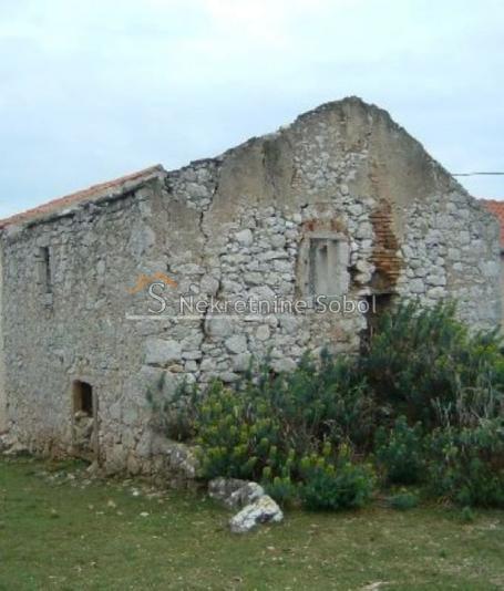 Punta Križa, Otok Cres - Kuća (ruševina), 50 m2