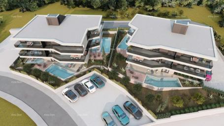 Apartment Apartments for sale in a new housing project with a swimming pool, Ližnjan