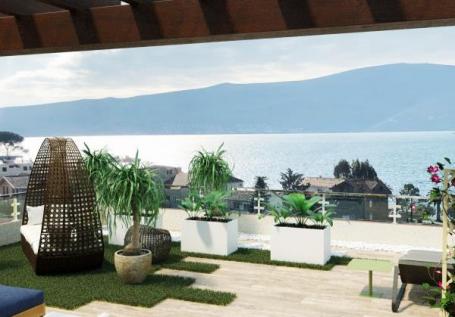 Beautiful 1-bedroom apartment with a view of the sea in Tivat for sale