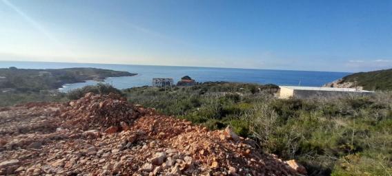 Beautiful plot with a view of the sea in Lustica is for sale
