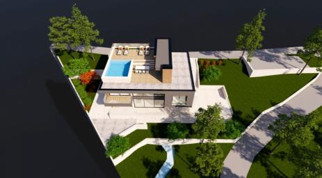 New modern villa with sea view