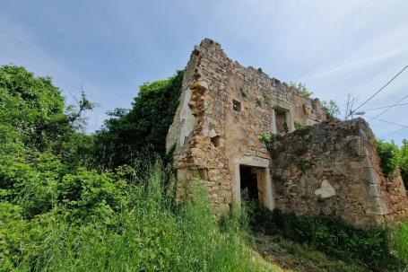 Višnjan, stara kamena kuća s okućnicom za renoviranje