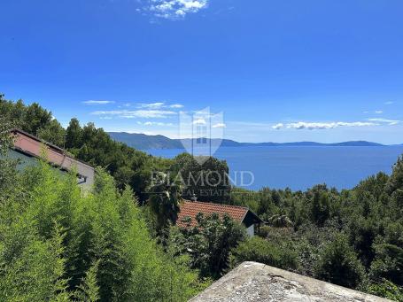 Labin, Rabac, detached house with sea view
