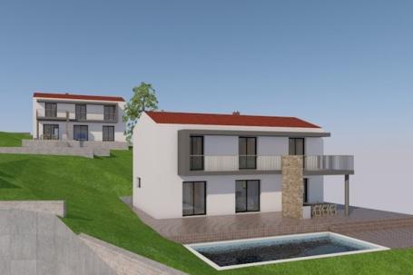 Istra, Rakalj - moderna samostojeća kuća sa bazenom na mirnoj lokaciji, NKP 140. 50 m2