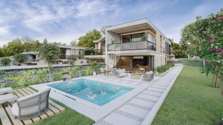 Lovrečica! Luxury villa with pool in an exclusive resort!