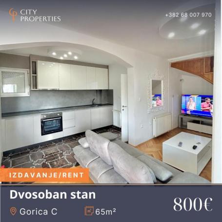 Dvosoban duplex u kući, Gorica C, Podgorica