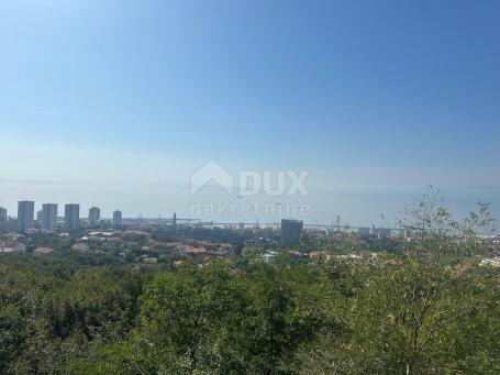 RIJEKA, KOZALA - building plot 4000m2 with a panoramic view of the sea