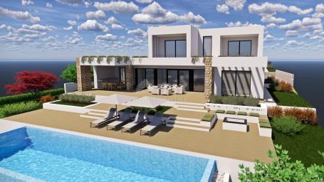 ISTRIA, LABIN - Modern new building in an attractive location