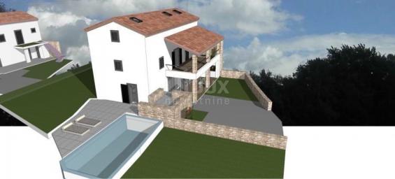 ISTRA, KANFANAR - Započeta adaptacija dvojne kamene kuće u centru