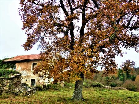 Oprtalj, autochthonous Istrian house with building land