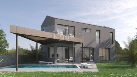 Istra - Lovreč, nova kuća sa bazenom 01