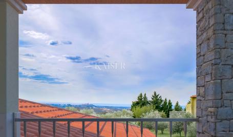 Istra, Momjan - vila s panoramskim pogledom na more i prirodu