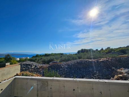 Island of Krk, Krk - construction started, 806m2, 500m from the sea