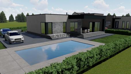 Istra, Poreč - Montažna kuća sa bazenom 100 m2
