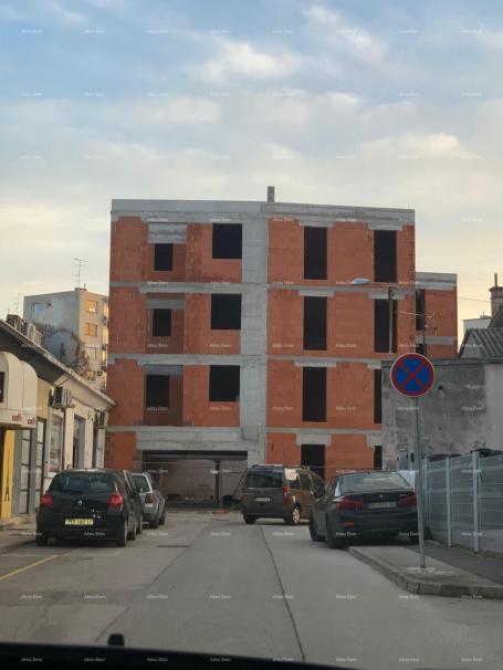 Apartment Pula Šijana, construction of a residential building has begun, near the primary school S-K