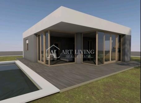Istria, Umag, surroundings - attractive building plot with project - OPPORTUNITY!!