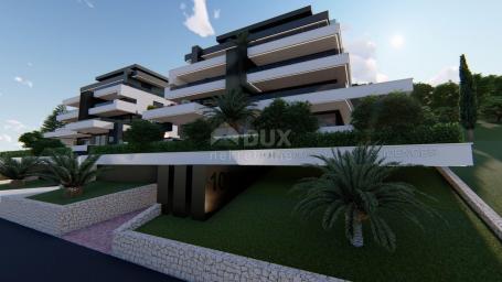 OPATIJA, CENTER - 143m2 exclusive apartment in a new building with private pool, panoramic sea view