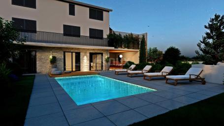 ISTRIA, LIŽNJAN - Apartment with garden and swimming pool