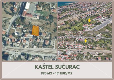 Zemljište, Split, Kaštela, Kaštel Sućurac, Prodaja, 993. 00m²