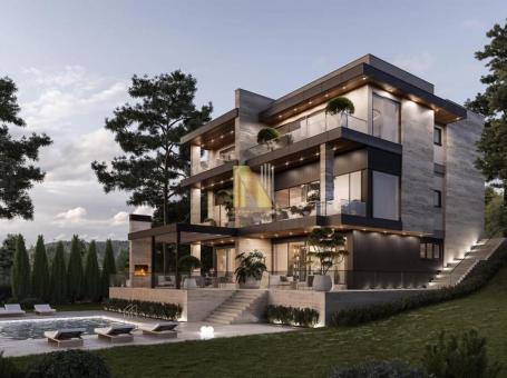 Moderno projektovana kuća u izgradnji od 651m2 - Ledinci