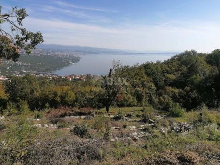 OPATIJA, BREGI - BUILDING LAND WITH SEA VIEW 5,208 m2 for residential building-flats-apartments / fa