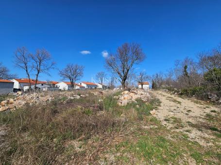 Island of Krk - construction site for a building with 4 residential units