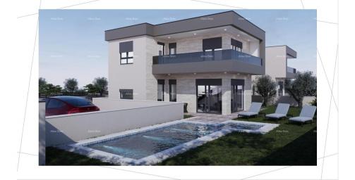 House We are selling a semi-detached villa with a pool and a garage