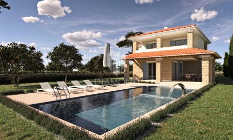 Poreč, surroundings, idyllic villa with swimming pool in greenery!