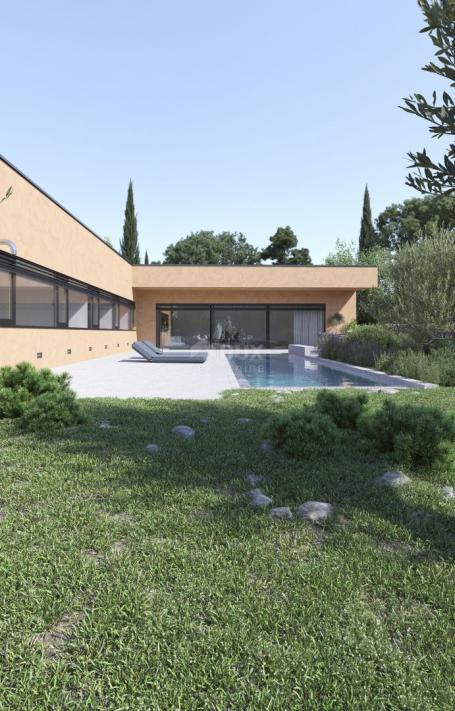 ISTRIA, ŽMINJ - Newly built top-quality one-story house in a quiet location