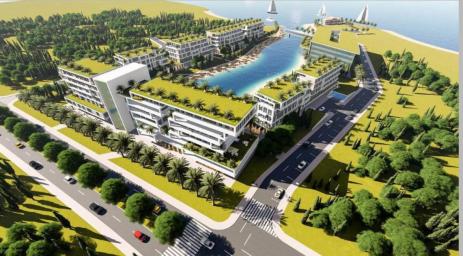 Tivat, investment project, land 50, 000 m2, planned development 35, 000 m2