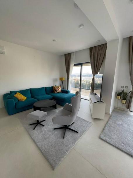 Rent of a two-bedroom penthouse in Tivat