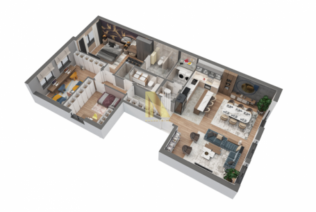 4. 0 stan u urbanoj vili fantastičnog kvaliteta gradnje i opreme