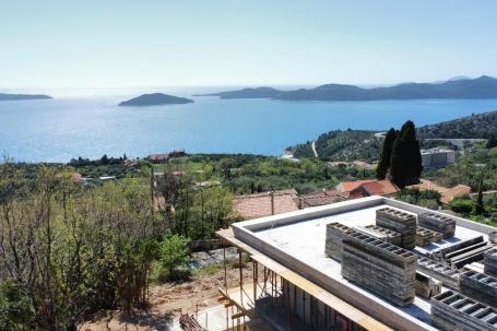 Dubrovnik - okolica, vila s bazenom s pogledom na more