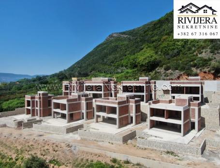 Luxury villas under construction Djenovic Herecg Novi