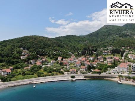 Urbanizovano zemljsite na obali mora Kamenari Herceg Novi