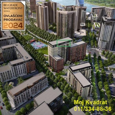 Savski venac, Belgrade Waterfront - BW King's Park Residence, 153m2 - PENTHOUSE - NO COMMISSION FOR 