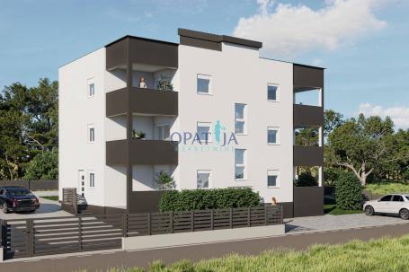 Sabunike, građevinsko zemljište s projektom 6 apartmana 