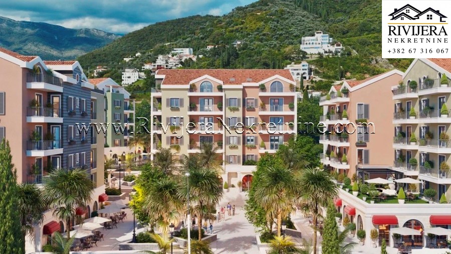Na prodaju dvosoban stan Donja Lastva Tivat