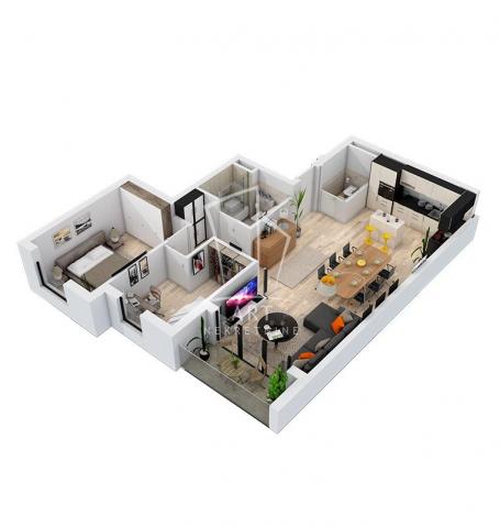 Gornji grad, Garden 2, novogradnja,70m2 ID#11428