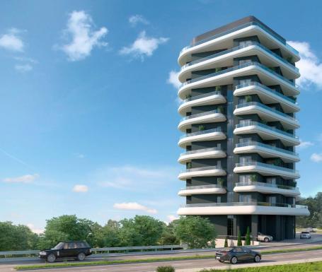 Dvosoban stan 97m2 sa pogledom na more, u novom ekskluzivnom kompleksu, na prvoj liniji mora, Becici