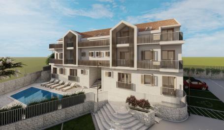 Jednosoban stan 54.27m2 u novom stambenom kompleksu, Risan